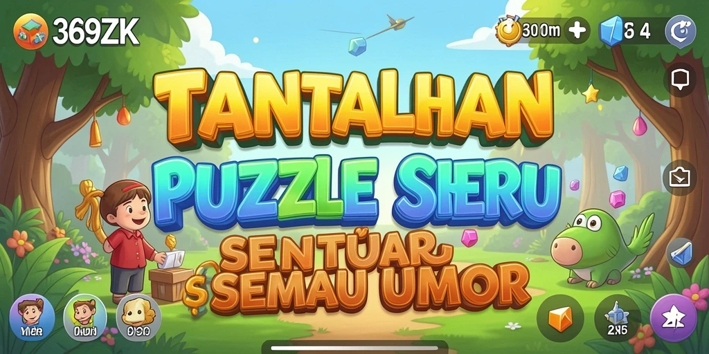 Tampilan gameplay 369ZK dengan teka-teki yang menantang.