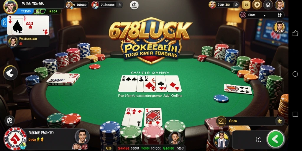 Gameplay menarik dari aplikasi Poker 678LUCK.