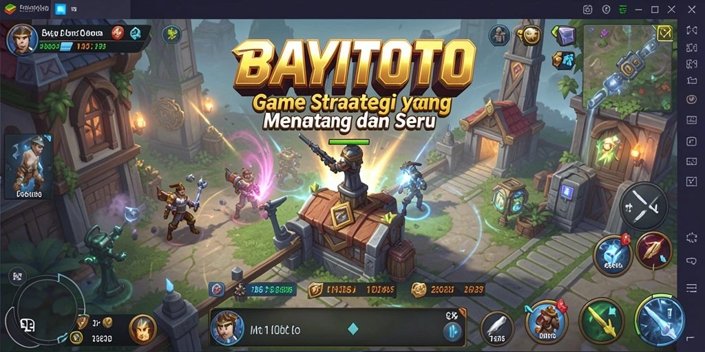 Tampilan gameplay menarik dan penuh strategi dalam BAYITOTO.