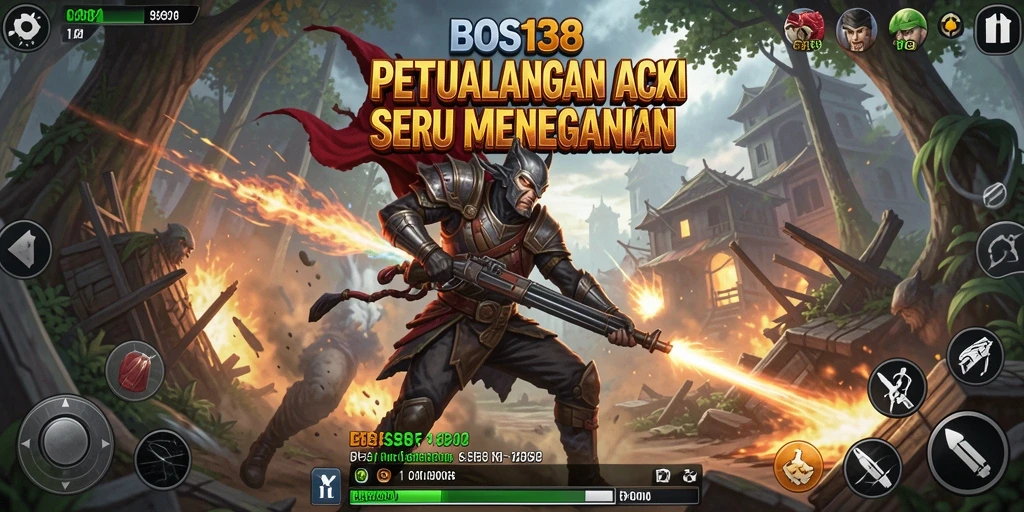 Screenshot gameplay BOS138 memperlihatkan aksi seru dalam permainan Action.