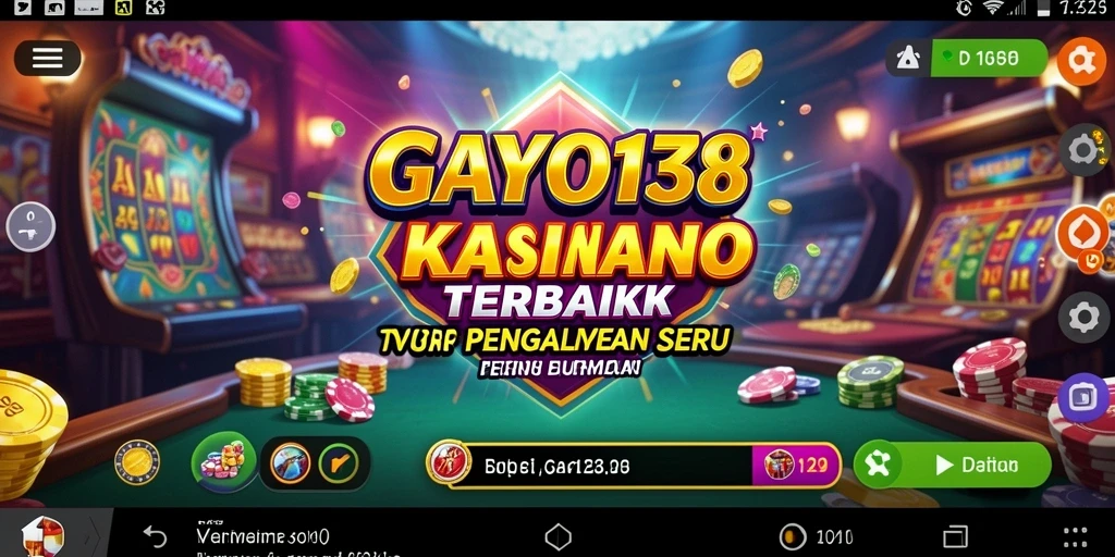 Tampilan gameplay seru dan interaktif dari GAYO138.