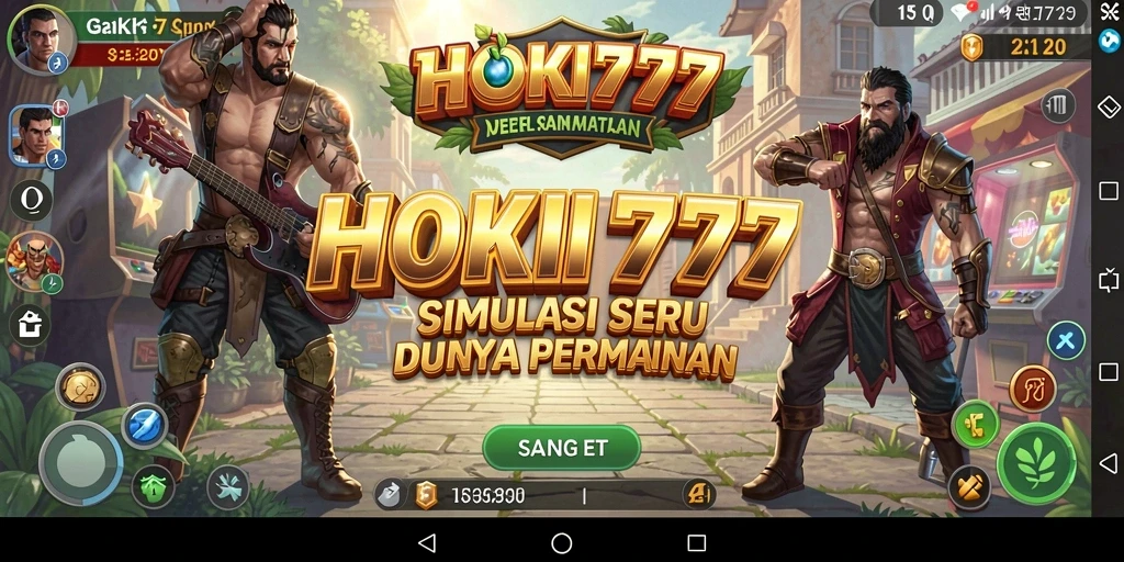 Screenshot HOKI777 menampilkan aksi gameplay seru dalam simulasi.