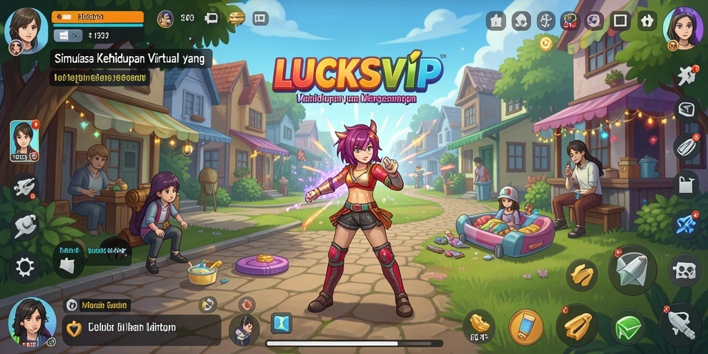 Tampilan gameplay LUCKSVIP yang menarik dan interaktif.
