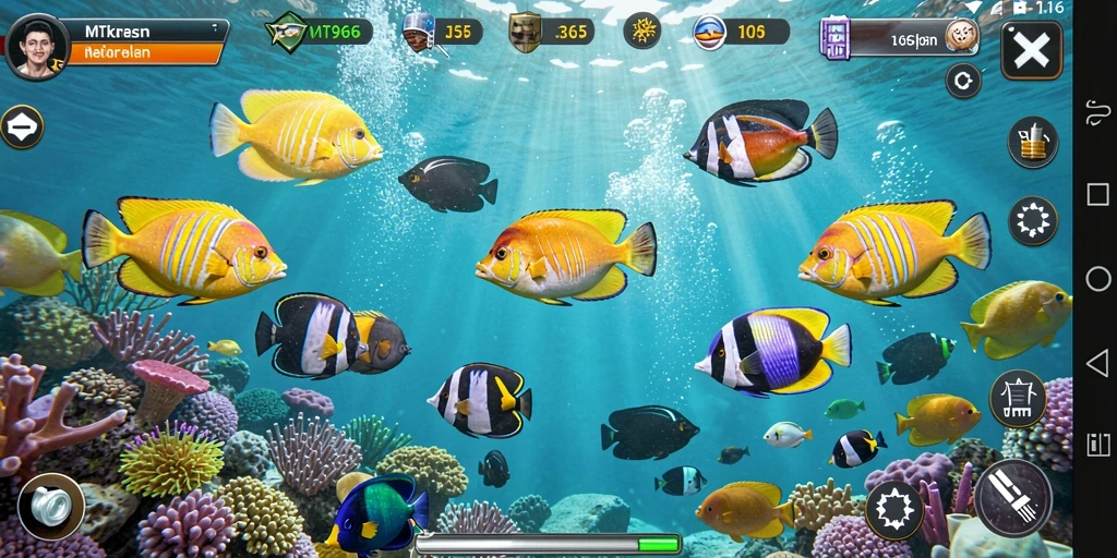 Tampilkan aksi seru menembak ikan di MT966.