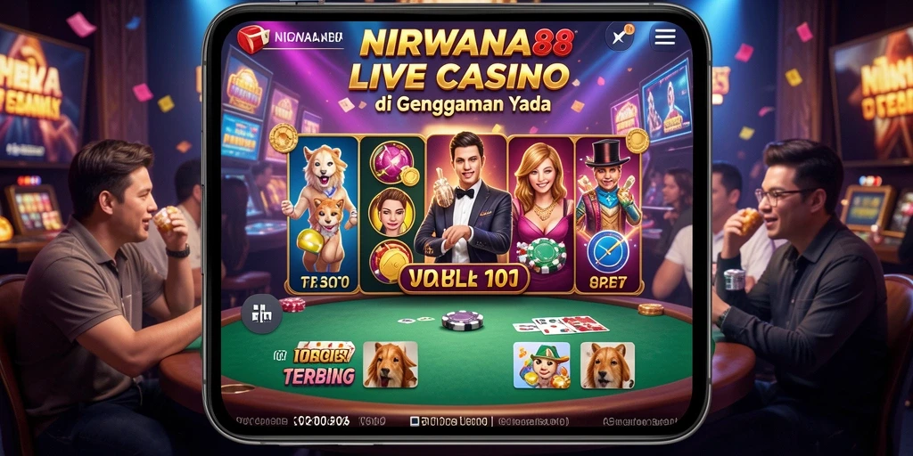 Gameplay Live Casino yang memukau dan interaktif di NIRWANA88.