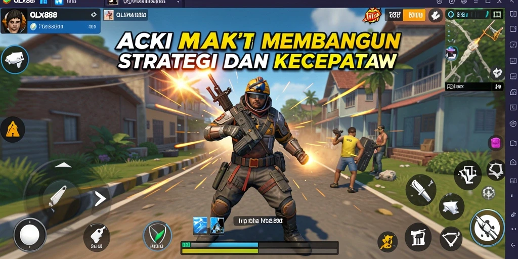 Tampilan gameplay seru dari OLX888 dalam aksi penuh adrenalin.