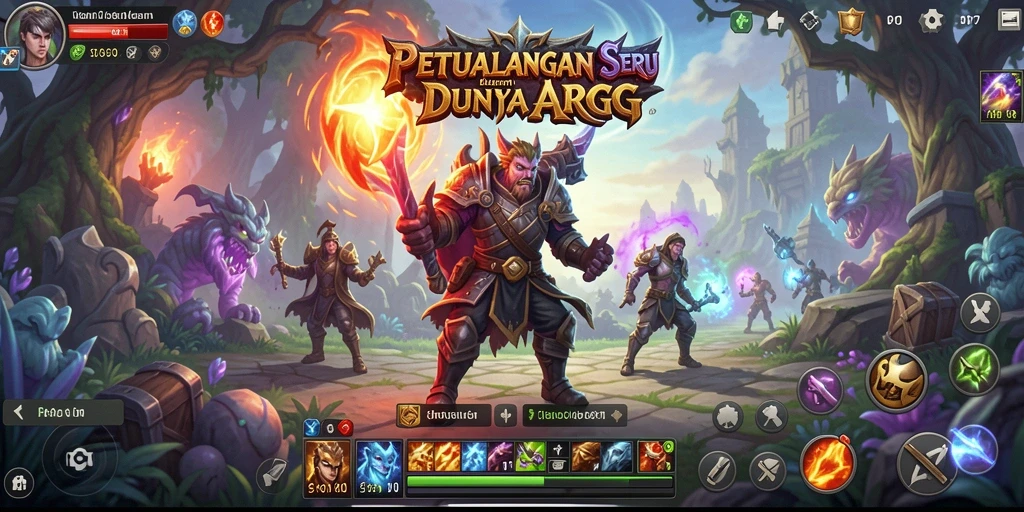 Tampilan gameplay seru dalam PP7 dengan pertarungan epik.