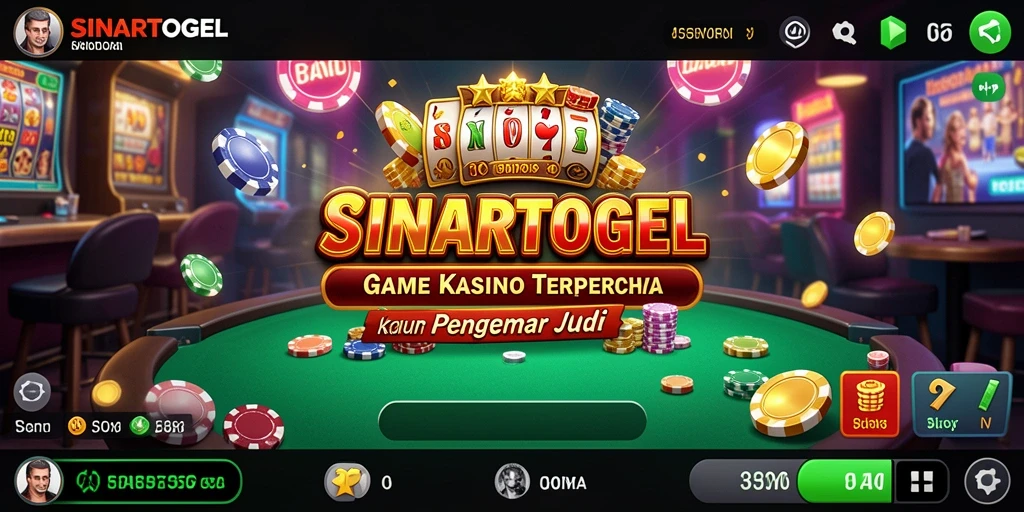 Tampilan gameplay SINARTOGEL menampilkan keseruan permainan Kasino.