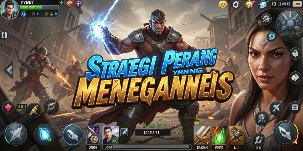 Tampilan gameplay menegangkan dengan strategi yang mendalam.